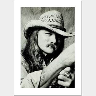 Retro Dickey betts Posters and Art